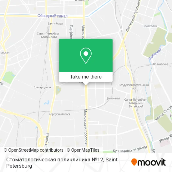 Стоматологическая поликлиника №12 map