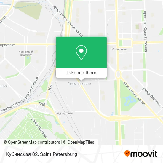 Кубинская 82 map
