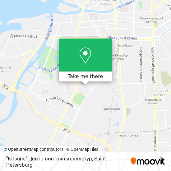 "Kitsune" Центр восточных культур map