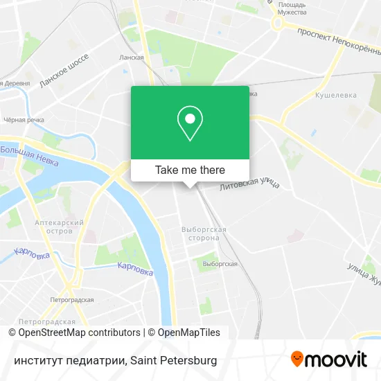 институт педиатрии map