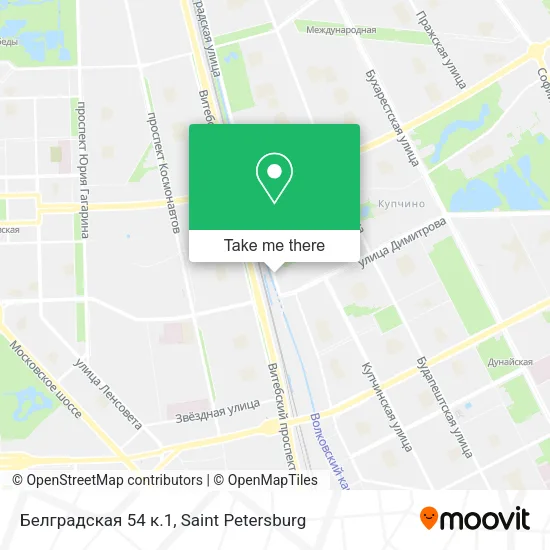 Белградская 54 к.1 map