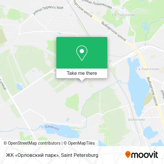 ЖК «Орловский парк» map