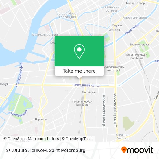 Училище ЛенКом map