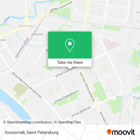 Колонтай map