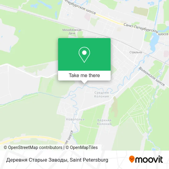 Деревня Старые Заводы map