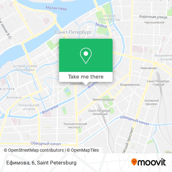 Ефимова, 6 map