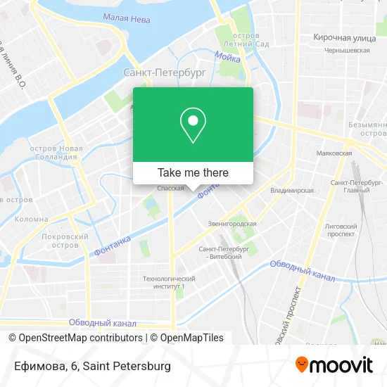 Ефимова, 6 map