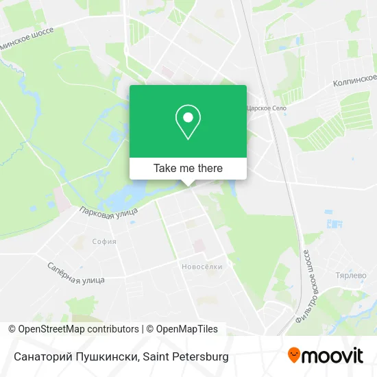 Санаторий Пушкински map