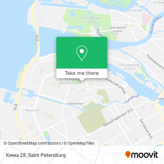 Кима 28 map
