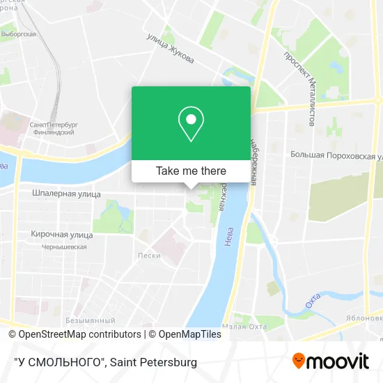 "У СМОЛЬНОГО" map