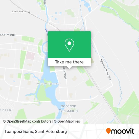 Газпром Банк map