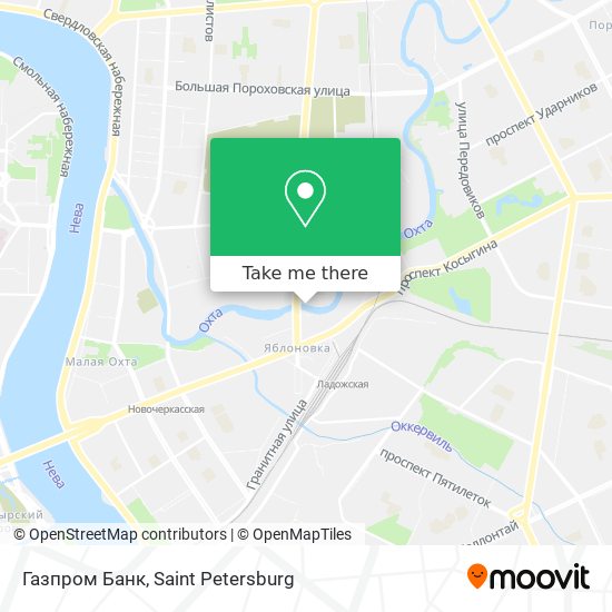 Газпром Банк map