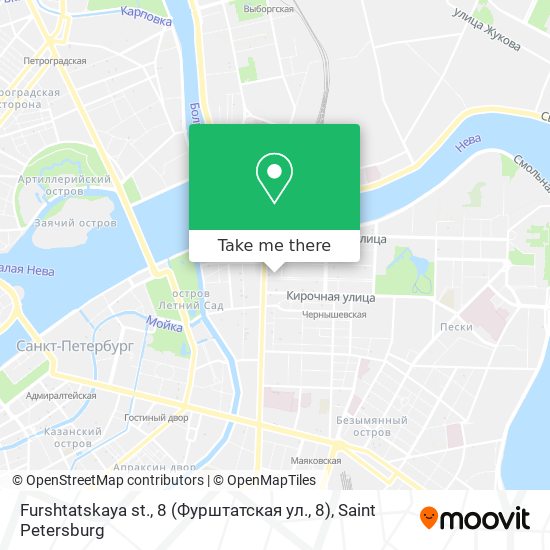 Furshtatskaya st., 8 (Фурштатская ул., 8) map