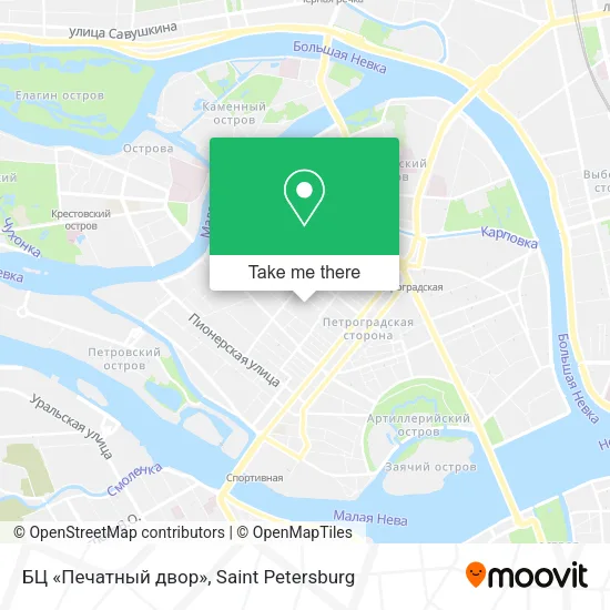 БЦ «Печатный двор» map