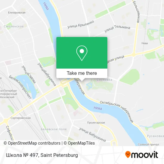 Школа № 497 map