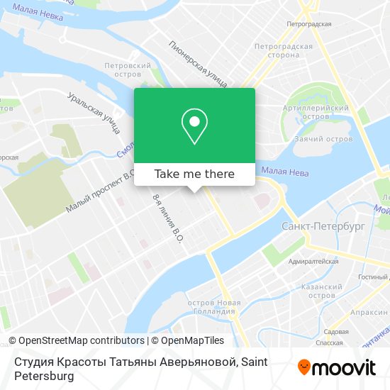 Студия Красоты Татьяны Аверьяновой map