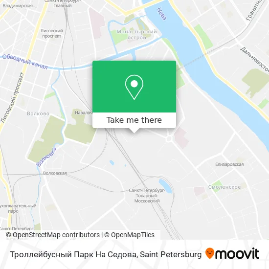 Троллейбусный Парк На Седова map
