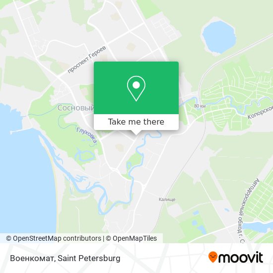 Военкомат map