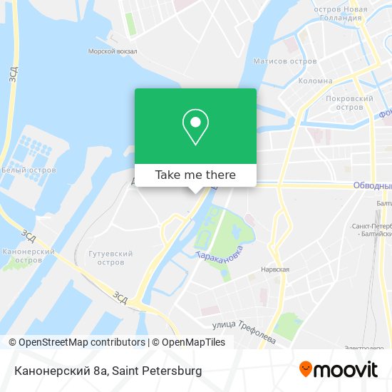 Канонерский 8а map