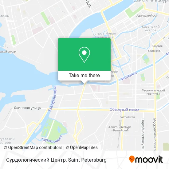Сурдологический Центр map
