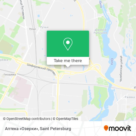 Аптека «Озерки» map