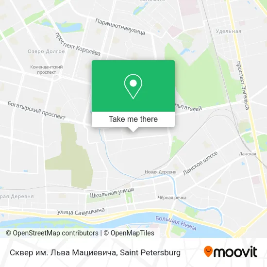 Сквер им.  Льва Мациевича map