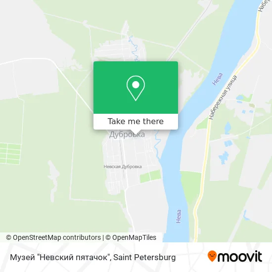 Музей "Невский пятачок" map