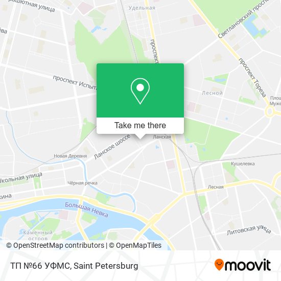 ТП №66 УФМС map