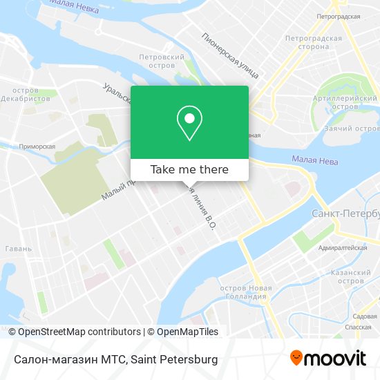 Салон-магазин МТС map