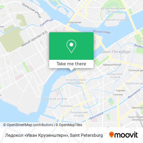 Ледокол «Иван Крузенштерн» map