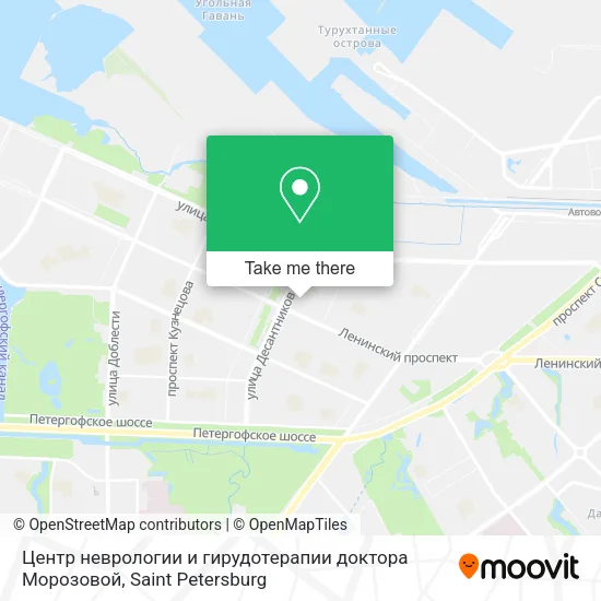 Центр неврологии и гирудотерапии доктора Морозовой map