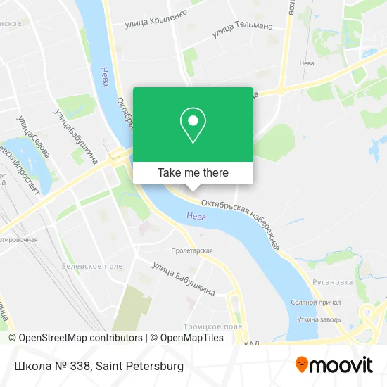 Школа № 338 map