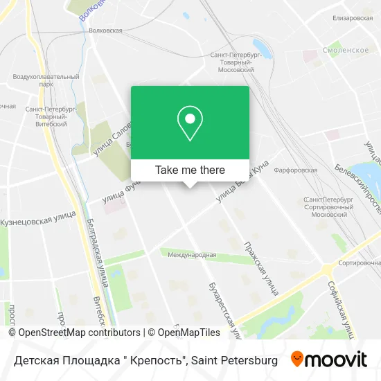 Детская Площадка " Крепость" map