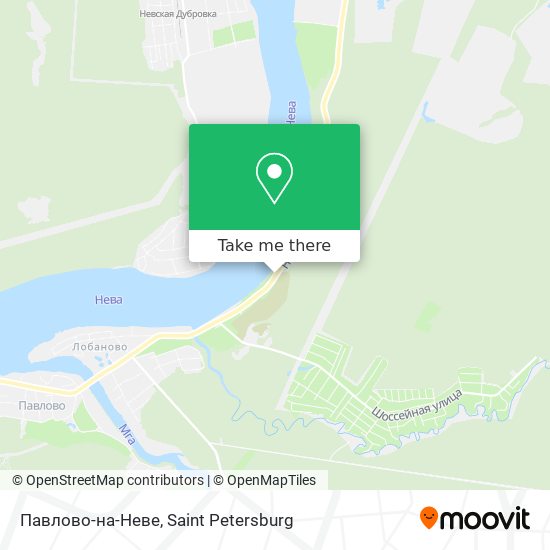 Павлово-на-Неве map