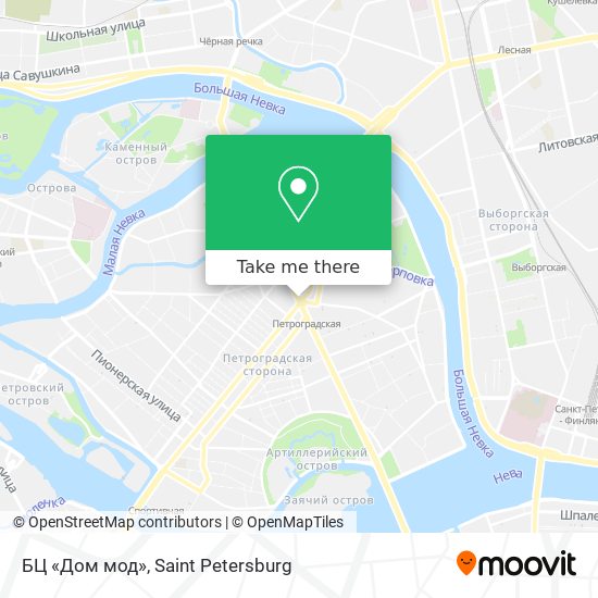 БЦ «Дом мод» map