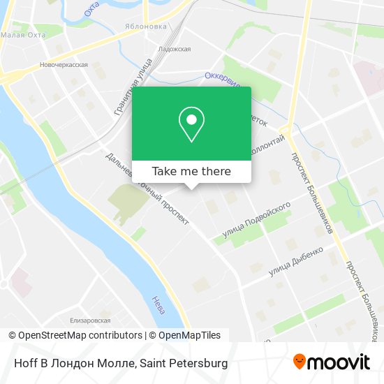 Hoff В Лондон Молле map