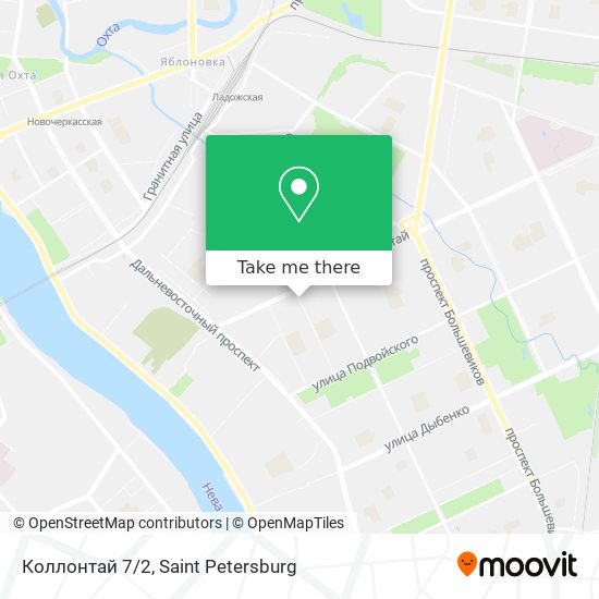 Коллонтай 7/2 map
