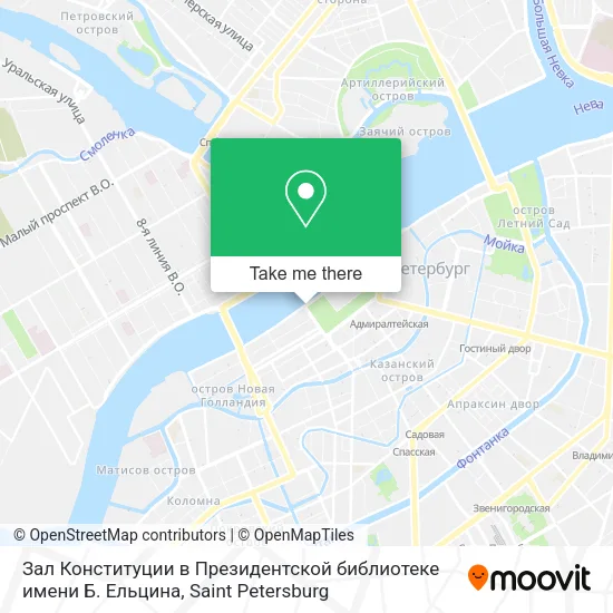 Зал Конституции в Президентской библиотеке имени Б. Ельцина map