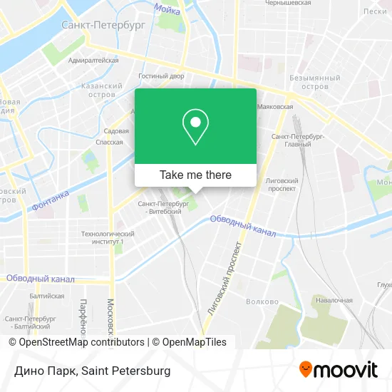 Дино Парк map