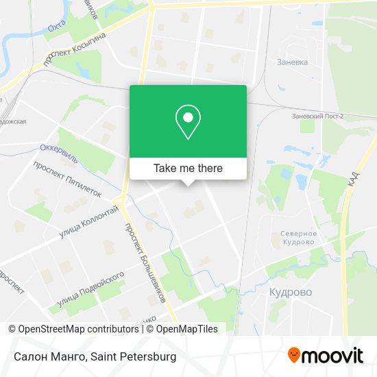Салон Манго map