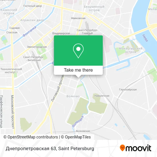 Днепропетровская 63 map