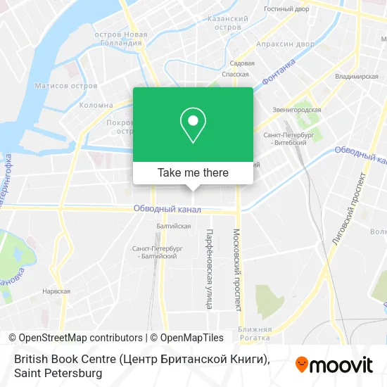 British Book Centre (Центр Британской Книги) map