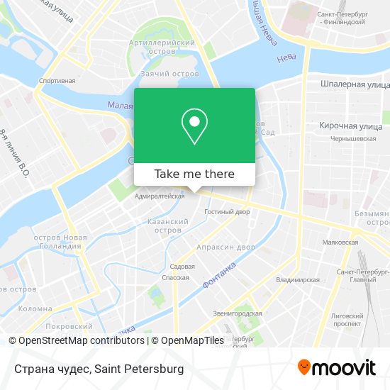 Страна чудес map