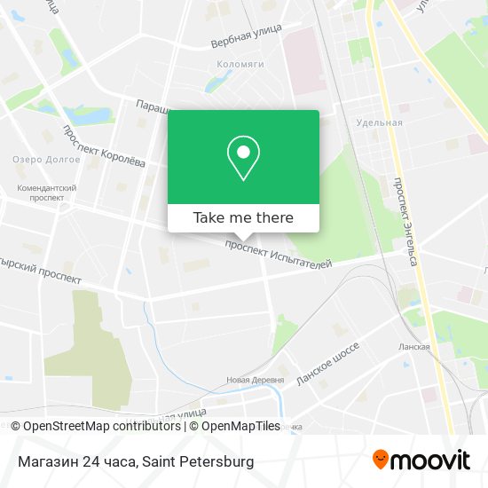 Магазин 24 часа map