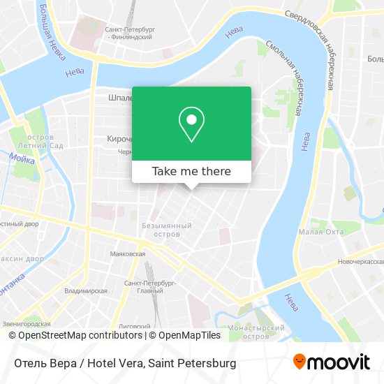 Отель Вера / Hotel Vera map