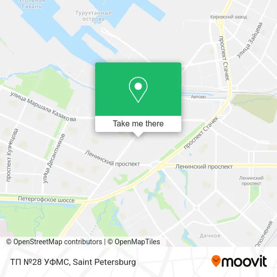 ТП №28 УФМС map