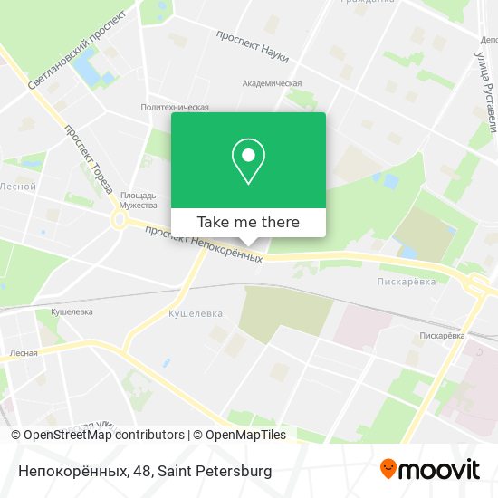 Непокорённых, 48 map