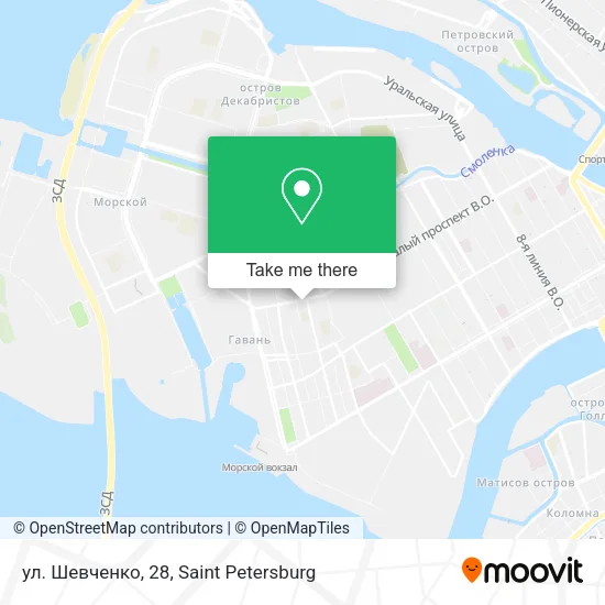 ул. Шевченко, 28 map