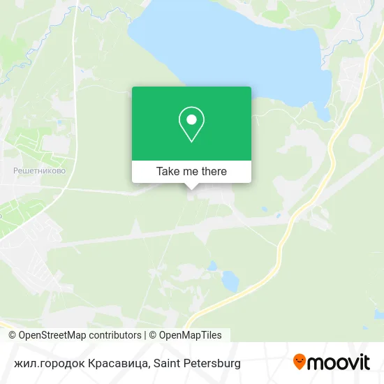 жил.городок Красавица map