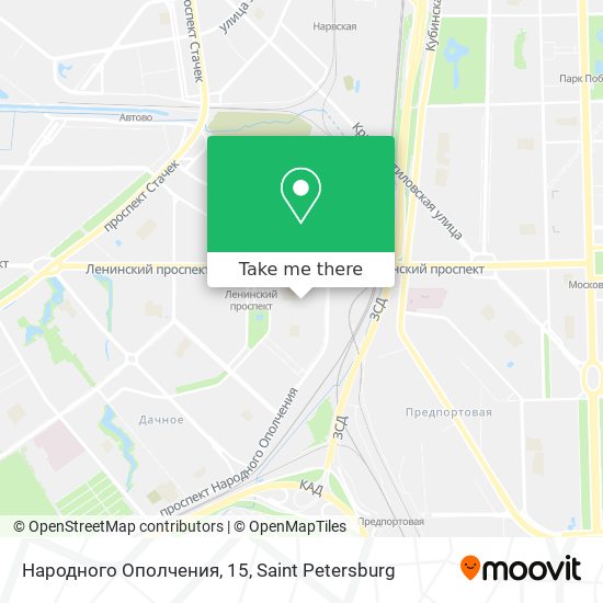 Народного Ополчения, 15 map